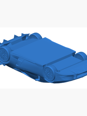Lamborghini Huracán Super Trofeo 2014 3D Baskı STL