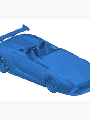 Lamborghini Gallardo LP 560-4 Spyder 3D Baskı STL