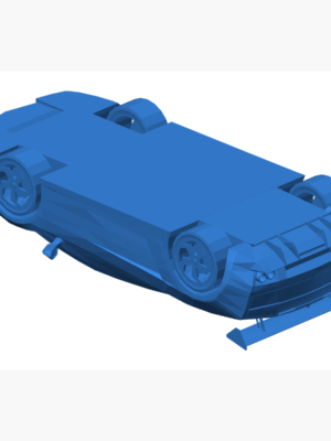 Lamborghini Gallardo 3D Baskı STL