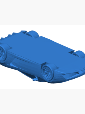 Lamborghini Gallardo 3D Baskı STL Model Araba