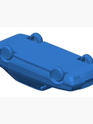Lancia Dedra 1989 (835) 3D Baskı STL Araba Modeli