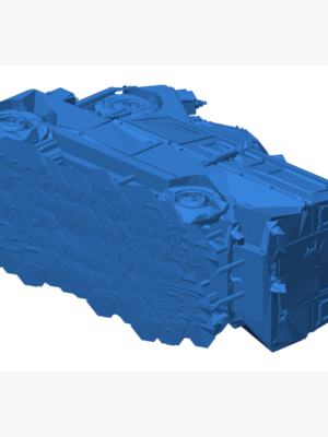 İngiliz Ordusu Land Rover FFR/GS Askeri Araç 3D Baskı STL