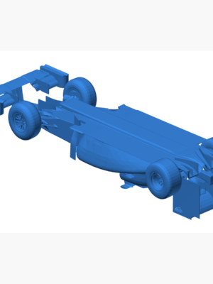 Lotus T127 Formula 1 Yarış Arabası 3D Baskı Modeli STL