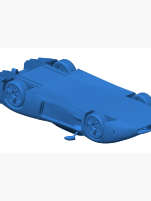 Maserati MC12 2005 3D Baskı Modeli STL