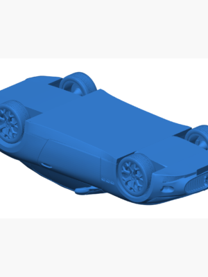 Maserati GranCabrio 2011 3D Baskı STL Modeli