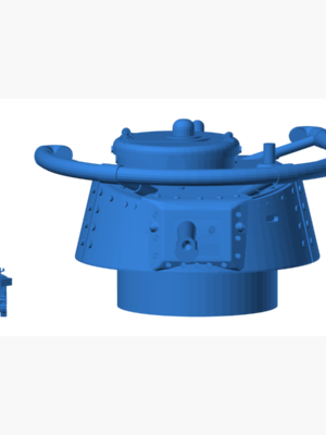 Tip 97 Chi-Ha Japon Orta Tankı 3D Baskı STL