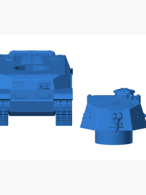 Tip 4 Chi-Ri Japon Orta Tankı 3D Baskı STL