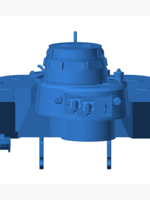 Japon Type 2 Ka-Mi Amfibi Tankı 3D Baskı STL