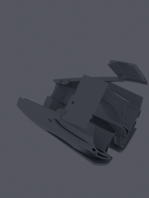 Datsun RC Araba 3D Baskı STL Modeli