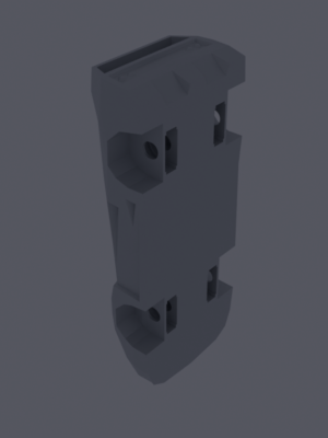 Ferrari F40 Low Poly 3D Baskı Modeli STL