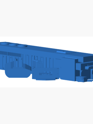 EMD GP60 Dizel Lokomotif 3D Baskı Modeli