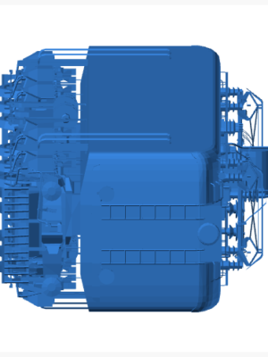 OR 22 Buhar Lokomotifi 3D Baskı Modeli STL