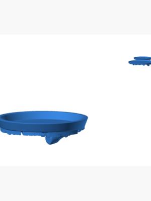 Lanetli Mürettebat Minyatür Taban Seti 3D Baskı STL