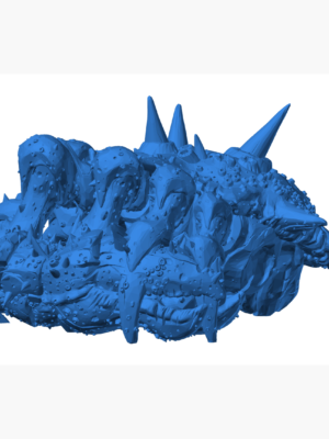 Ölümsüz Korsan Canavarı (C Varyant) 3D Baskı STL Miniatur