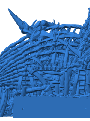 Undead Fluyt Hayalet Yelkenli Gemi 3D Baskı STL