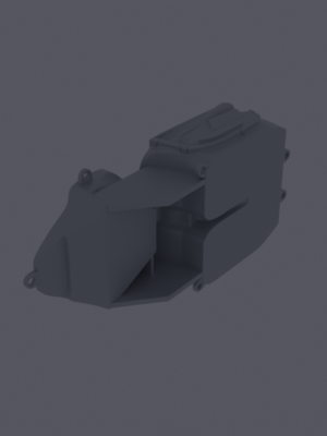 Ferrari SF90 XX Spider 1:10 Ölçek 3D Baskı STL