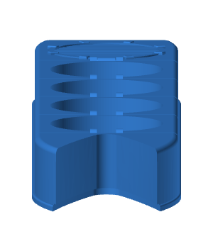 U-Boot Denizaltı Mayın Şaftı Detay Parçaları 3D Baskı STL
