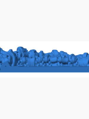 Ölümsüz Sloop Dalga İzi – Masa Oyunu Gemi Zemini 3D Baskı STL