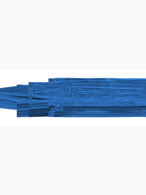 Sloop Yelkenli Gemi İçi Mekân — Küçük Yazıcı Uyumlu 3D Baskı STL