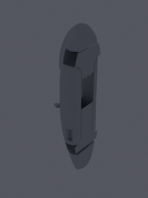 1958 Ferrari 246 F1 Pinewood Derby Araba Karoserisi 3D Baskı STL