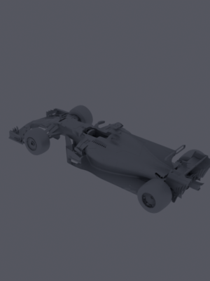 Ferrari SF70H F1 2017 Yarış Arabası 3D Baskı STL