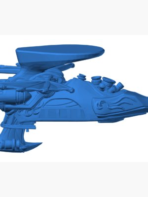Feros Sınıfı Skiff Mini Gemi Minyatürü 3D Baskı STL