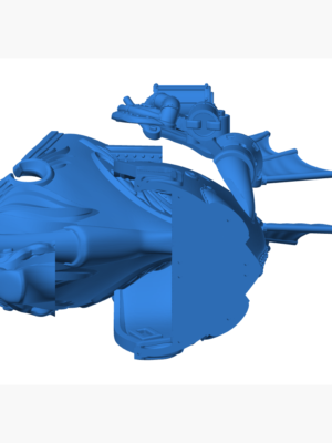 Talon Class Skycoach – Fantastik Uçan Gemi 3D Baskı STL