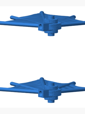 Skies of Sordane Gemi Arka Kanatçıkları 3D Baskı STL