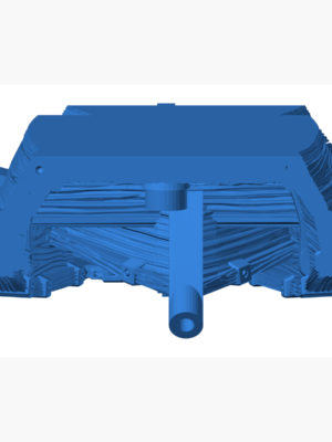 Skiff Tekne Gövdesi 3D Baskı STL (Küçük Yazıcı Uyumlu)