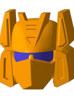 Soundwave Kaskı 3D Baskı Figür Seti – 2 Parça STL