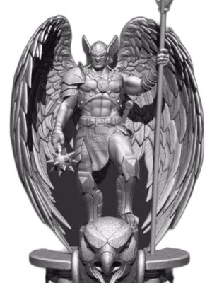 Hawkman 3D Baskı Figür Seti – 14 Parçalı STL
