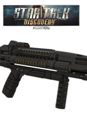 Star Trek Discovery Phaser Tüfeği 3D Baskı Figür Seti (55 Parça)