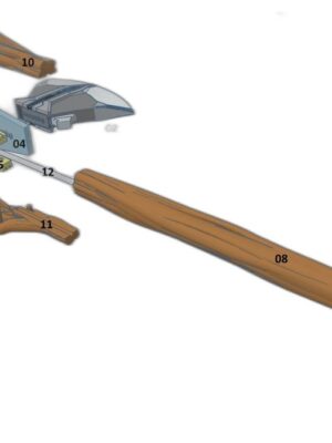 Thor'un Baltası Stormbreaker – 3D Baskı Figür Seti (8 Parça)
