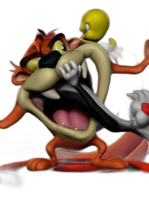 Looney Tunes Taz Mania 3D Baskı Figür Seti – 12 Parça STL