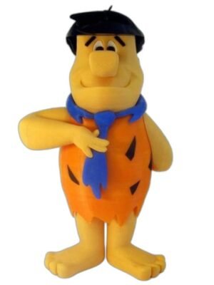Taş Devri – Fred Flintstone 3D Baskı Figür Seti (120 Parça STL)