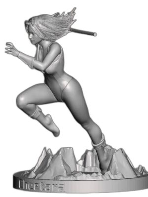 Thundercats Cheetara 3D Baskı Figür Seti – 111 Parça STL