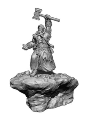 Thrall – Warcraft 3D Baskı Figür STL Seti – 15 Parça