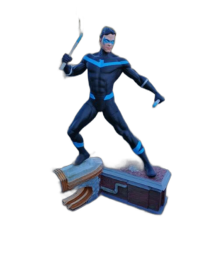 Nightwing ve Red Hood 3D Baskı Figür STL Seti – 37 Parça