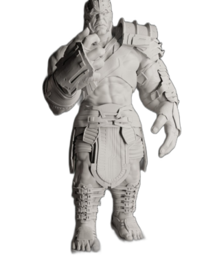 Gladyatör Hulk 3D Baskı Figür STL Seti – 8 Parça