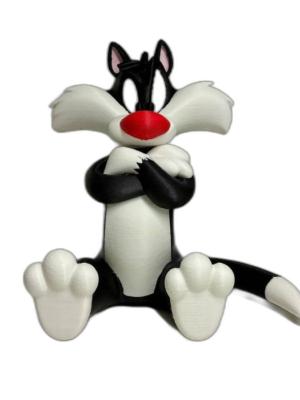 Sylvester Kedi Looney Tunes Heykel