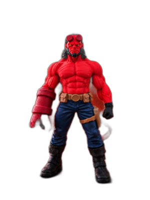 Hellboy Segmentli Çok Renkli Figür