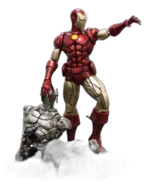 Klasik Iron Man Ultron'a Karşı 3D Baskı Figür STL Seti – 26 Parça