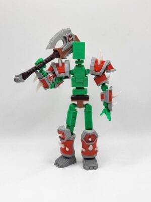 Orc Savaşçı Lucky 13 Minyatür
