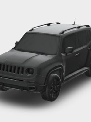 Jeep Renegade 2016 3D Baskı Araba Modeli STL