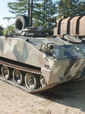 M114A1 Zırhlı Keşif Aracı 1/100 Ölçek 3D Baskı STL