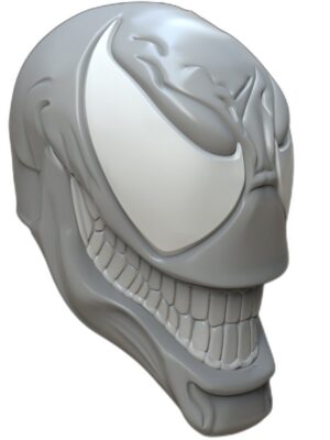 Venom Maskesi 3D Baskı Figür Seti – 4 Parça STL
