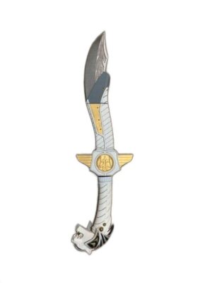 Power Rangers Beyaz Ranger Kılıcı Saba – 6 Parçalı 3D Baskı STL Seti