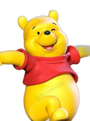 Winnie-the-Pooh 3D Baskı Figür Seti – 3 Parça STL