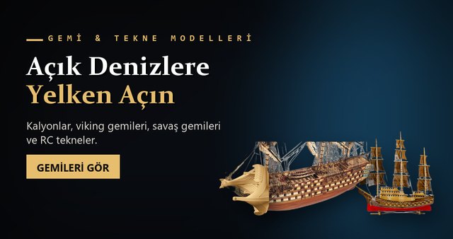 Gemi ve tekne modelleri