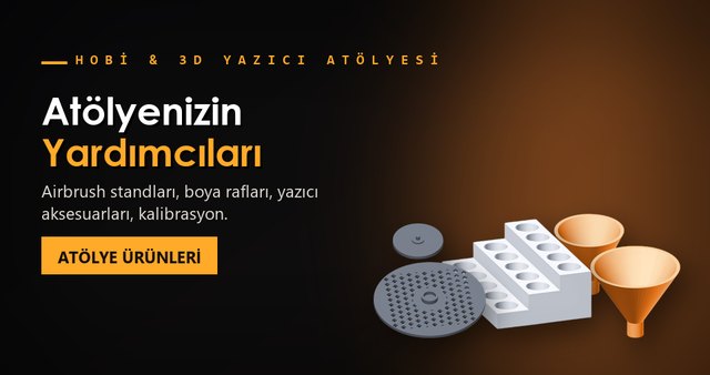 Hobi ve 3D yazıcı atölyesi
